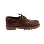 HOMBRE NÁUTICOS CLÁSICOS BENAVENTE CORDONES PIEL PULL BRANDY