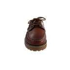 HOMBRE NÁUTICOS CLÁSICOS BENAVENTE CORDONES PIEL PULL BRANDY