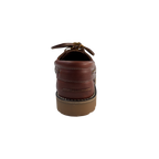 HOMBRE NÁUTICOS CLÁSICOS BENAVENTE CORDONES PIEL PULL BRANDY