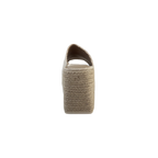 MUJER  SANDALIA BEIGE DESTALONADA