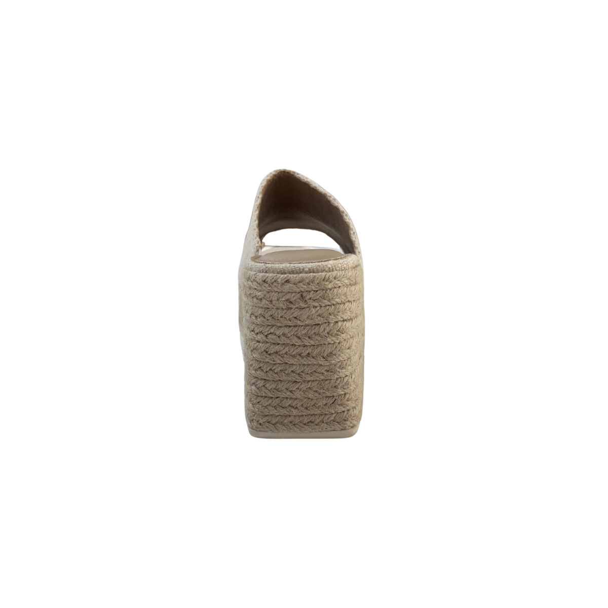 MUJER  SANDALIA BEIGE DESTALONADA