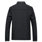 Chaqueta impermeable con cremallera ligera