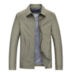 Chaqueta impermeable con cremallera ligera
