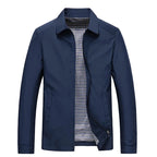 Chaqueta impermeable con cremallera ligera