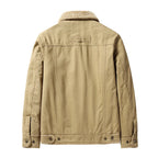 Chaqueta con borreguito y bolsillos cómoda