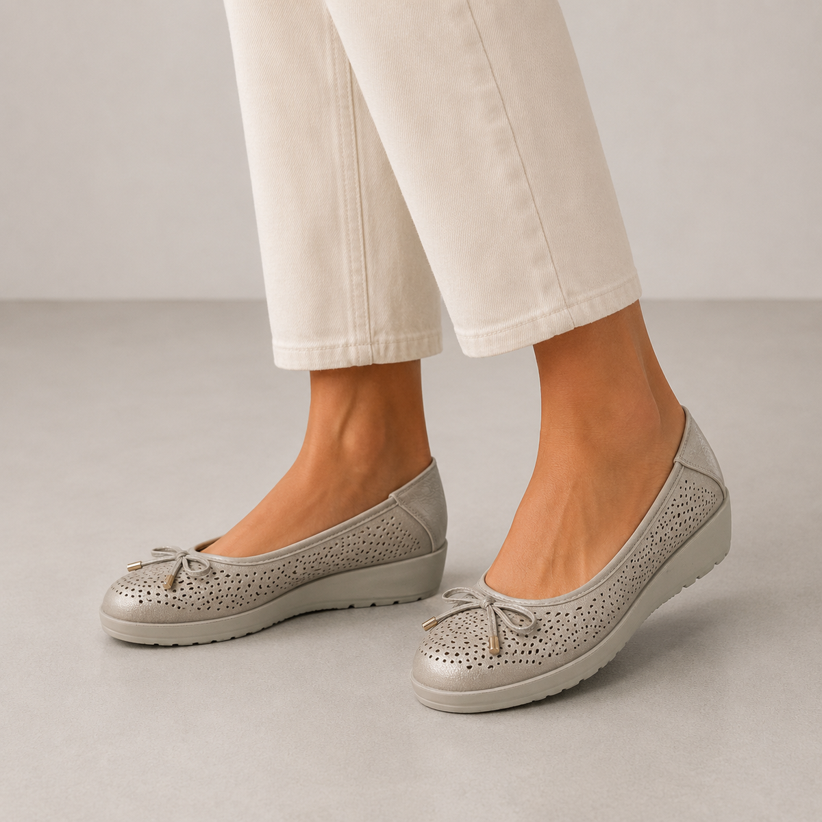MUJER SABRINA COMODO FLEXI ORO