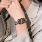 Celia Reloj Retro de Acero Inoxidable